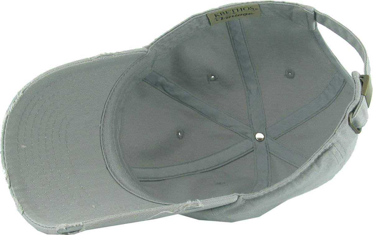 KBETHOS Vintage Washed Distressed Cotton Dad Hat Baseball Cap Adjustable Polo Trucker Unisex Style Headwear - Image 7