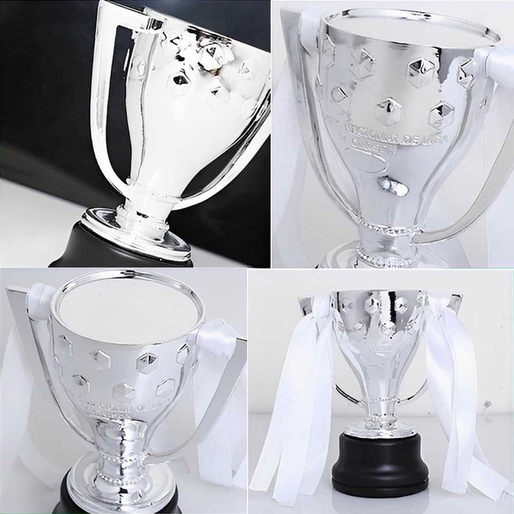Trofeo De Campeones De Fútbol De España De Plata Trofeos De La Liga del Club De Fútbol Fans Coleccionables Recuerdos Oficina Decoraciones para El Hogar Adornos Regalos De Cumpleaños,15cm