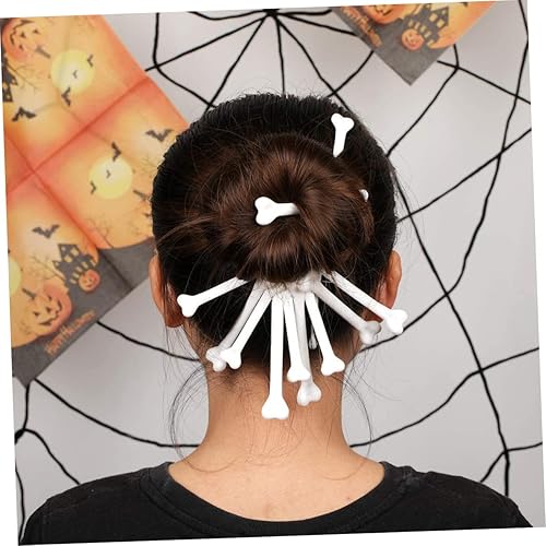 Miniatura 9 de BESTOYARD 144 Pcs Halloween Plastic Bones Halloween Decorations Bone Ornament Halloween Adornment Halloween Bone Decoration Prehistoric Bone Props