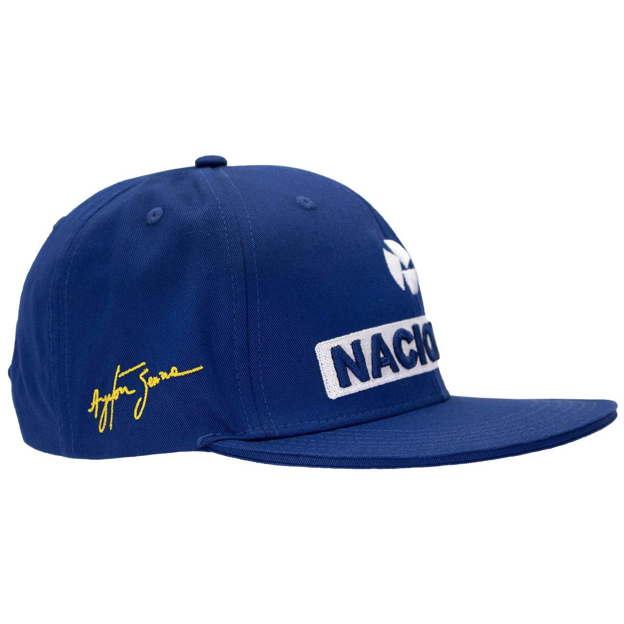 Ayrton Senna Nacional Flat Brim Hat 