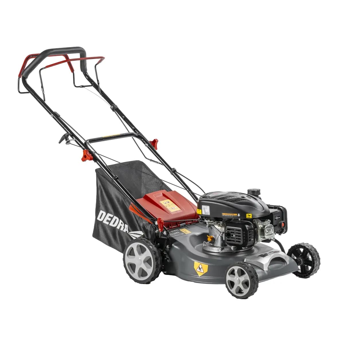 Kosiarka spalinowa z napędem, 2,4 kW, Garden DEDRA, Loncin 139 cmcm, szerokość cięcia 43 cm, centralna regulacja wysokości koszenia 25-75 mm (6 stopni)