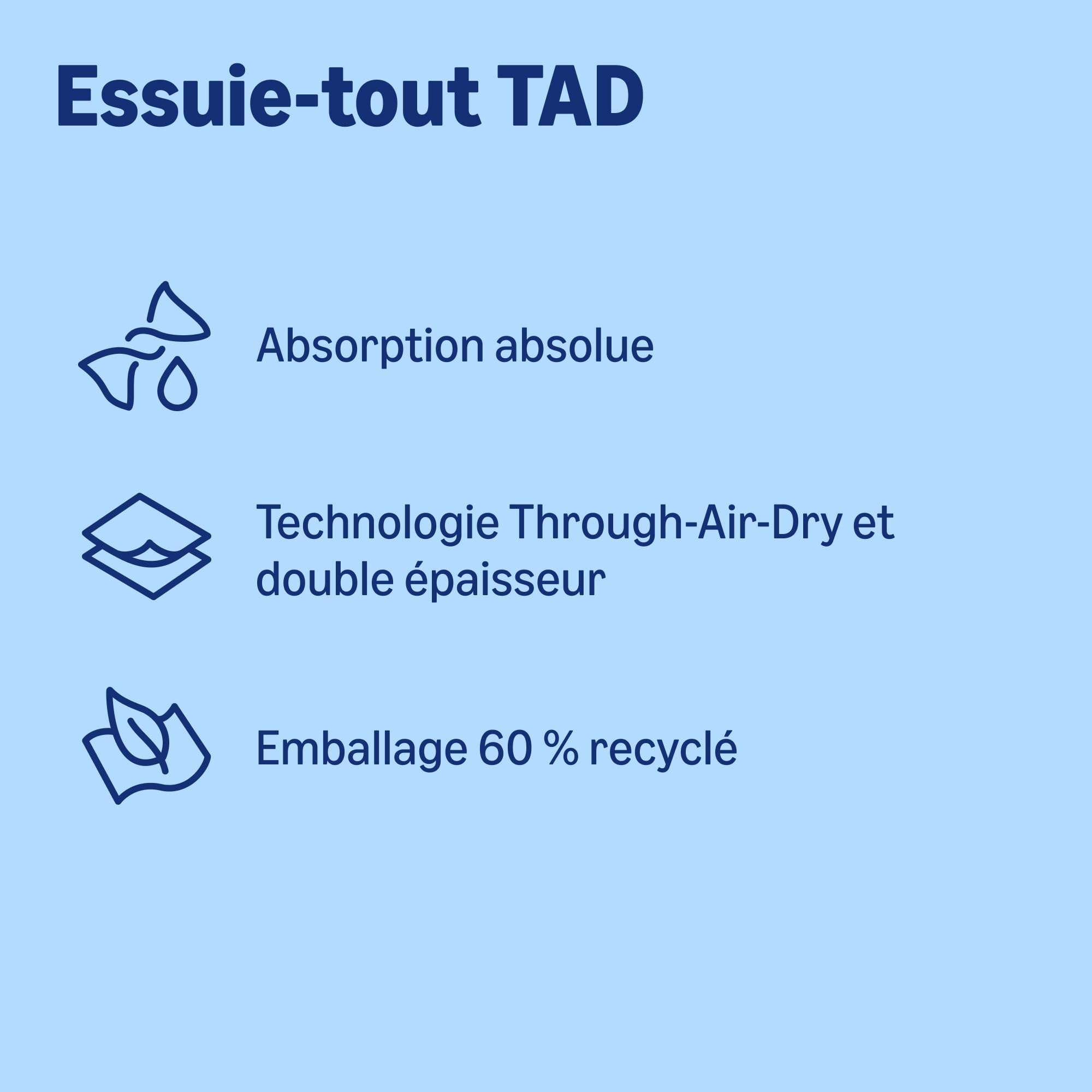 by Amazon Essuie-tout Ultra Absorbant à Séchage par Air Traversant, 32 Rouleaux (8 Paquets de 4), 51 Feuilles par Rouleau, Certifié FSC (Anciennement "Presto!")