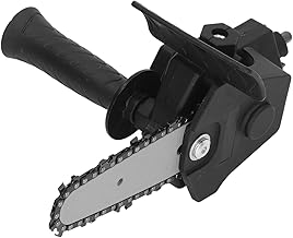 Adaptador de Cabeça de Conversão de Serra Furadeira Elétrica para Adaptador de Serra Cabo de Plástico de Aço Inoxidável Furadeira Elétrica para Adaptador de Serra Fácil Montagem (Para furadeira elétrica de 4 pol.)