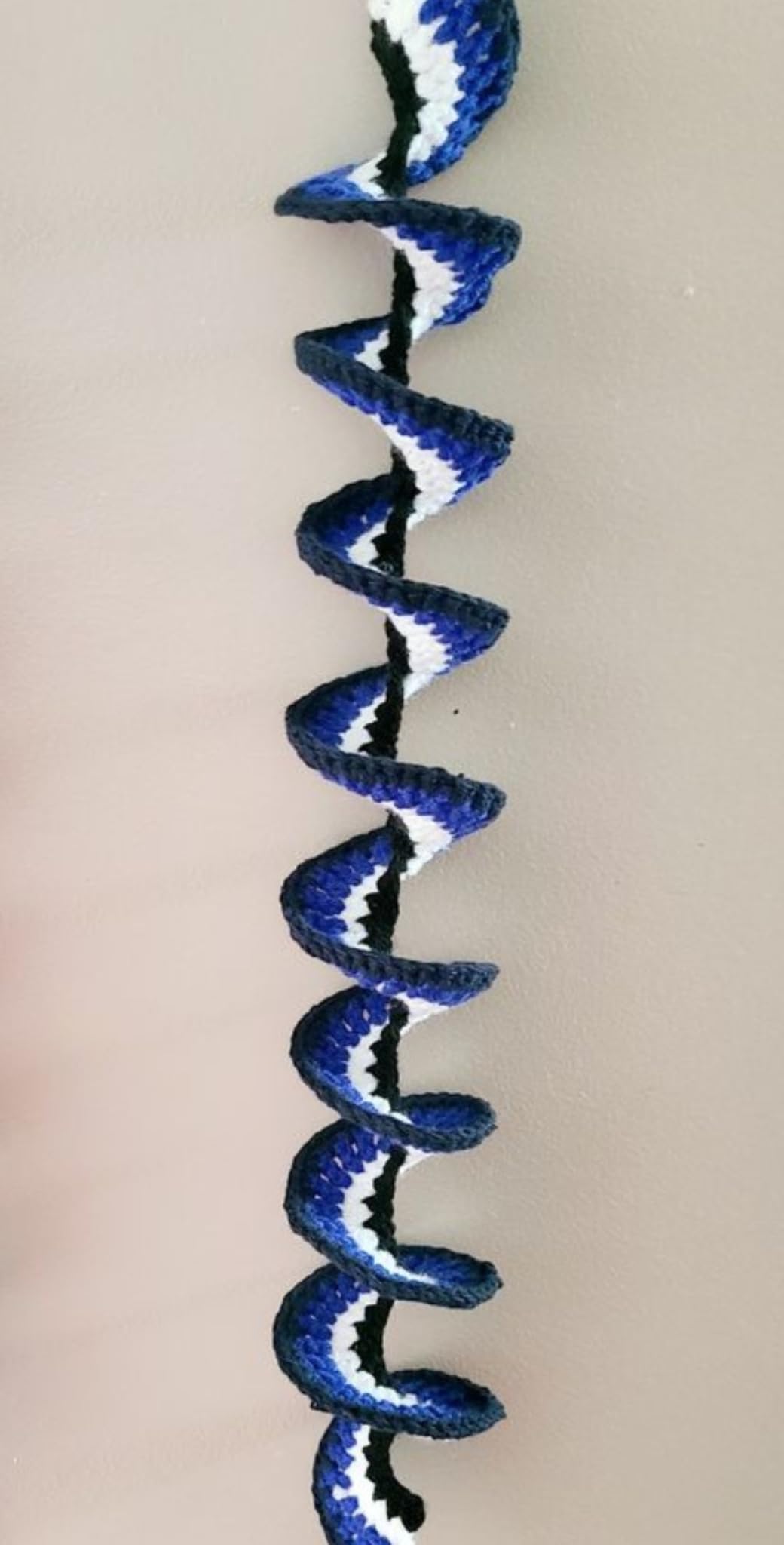 Evileye Crochet Wind Spinner Hanging | Indoor & Outdoor Use, Spiral Design, Positive Vibes, Aesthetic Look, Wall Decor-image-11