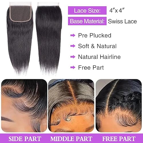 Miniatura 8 de Pelucas de cabello humano ondulado profundo con encaje frontal transparente HD de 13 x 4, pelucas de encaje frontal de 13 x 4, pelucas de cabello