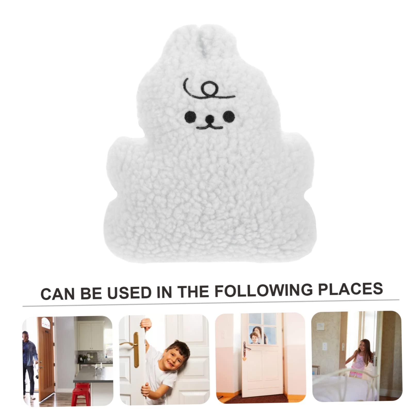 Toyvian 3stücke Kawaii Türstopper Dekorativ Für Babyzimmer Anti-kollisions-türpuffer Niedlicher Cartoon-Design Schützender Türstopper Für Kinderzimmer Und