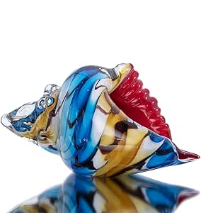 Angoily Figura De Cristal Rosa Elocotón Figura Coleccionable De Fruta