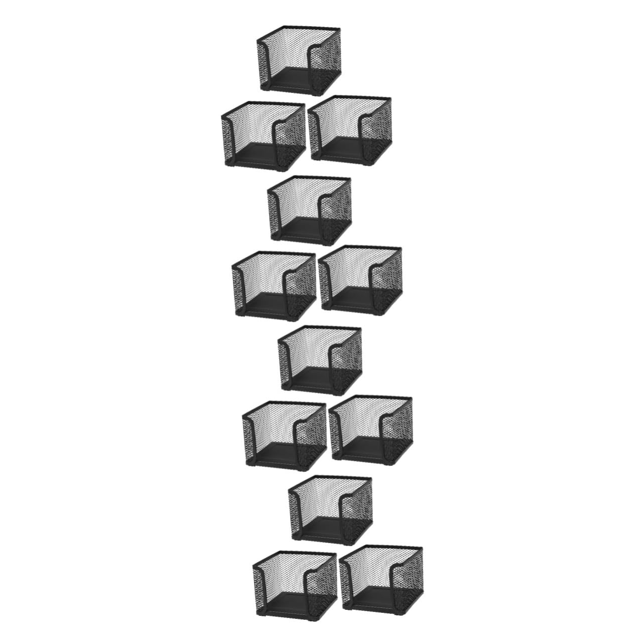 Lurrose 12pezzi Portapenne Per Scrivania Organizer Memo Per Note Per e Casa Facile Installare e