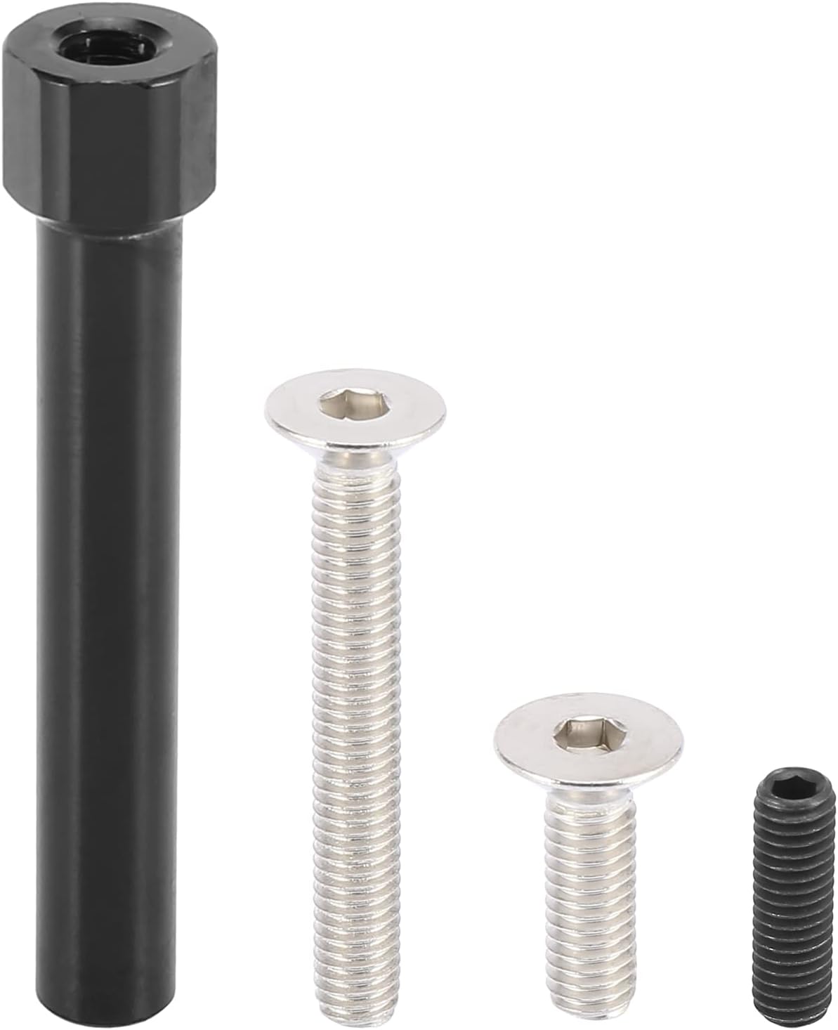 X AUTOHAUX Low Profile Engine Valve Cover Washer Bolt Kit Black for Acura for Honda D-Series Engines D15 D16