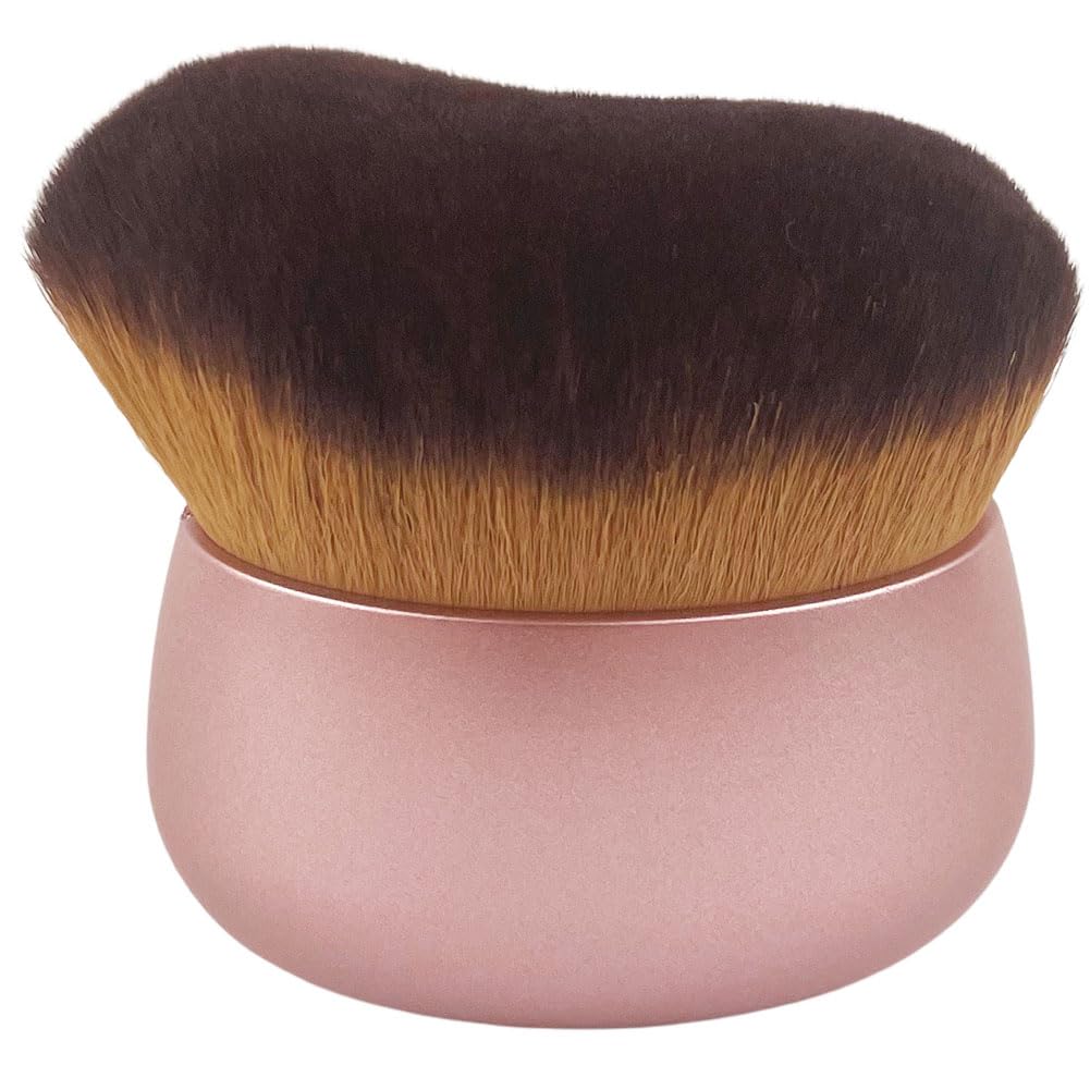 Large Body Makeup Brush For Self Tanner, Brush For Bronzers Blend Self Tanning Applicator (Rose Gold)