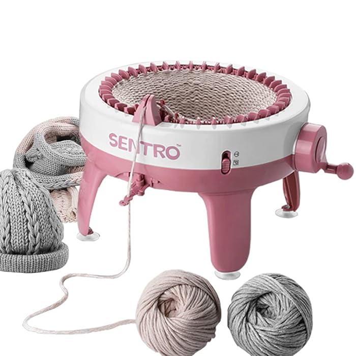 Buy Knitting Machine, 40 Needles Smart Weaving Loom Knitting Round Loom