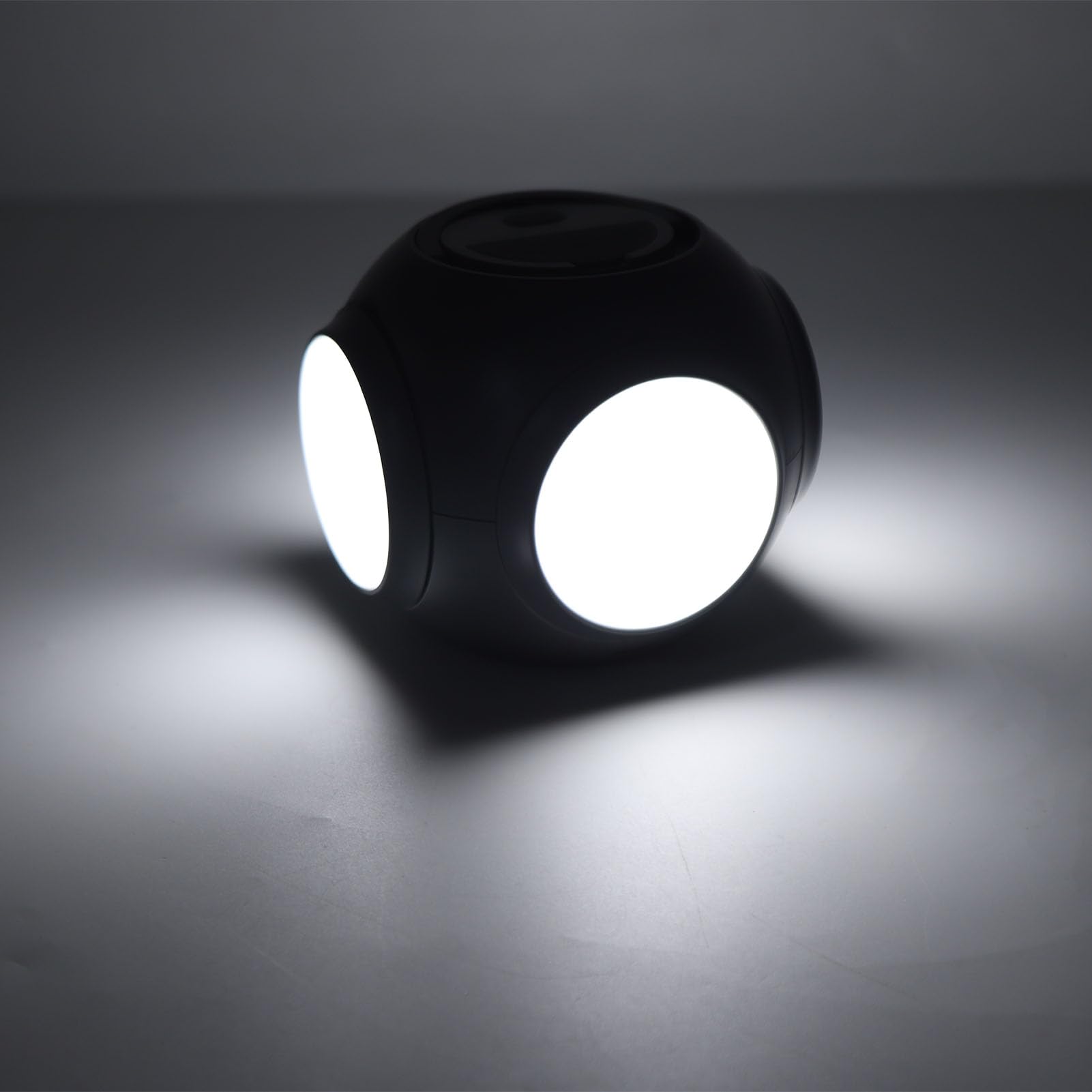 Haofy Lanterna da Campeggio Pieghevole a LED Power Bank da 10000 MAh Luce Bianca Calda per attività All'aperto Ricarica USB