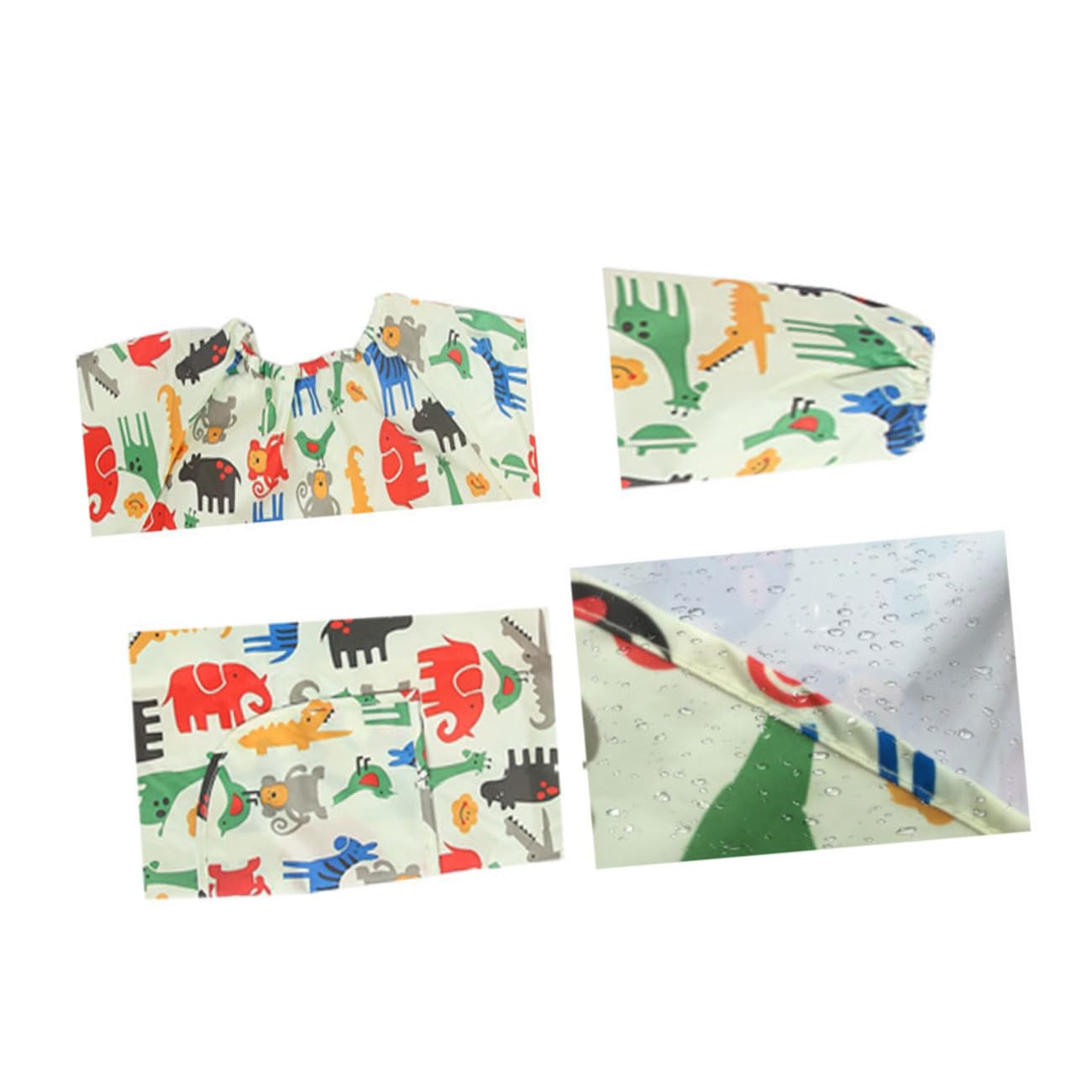 Alasum Tablier de Peinture Imperméable pour Garçon et Filles Blouse à Manches Longues Jaune M Vêtement de Protection Antitache en Polyester Respirant Activités Dessin et Bricolage