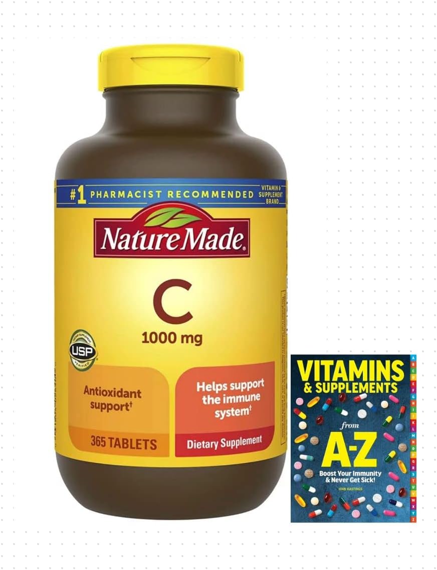 Nature Made Vitamin C 1000 mg, Dietary Supplement for