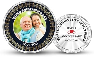 silviya BIS Hallmarked Personalized 1st Anniversary & Mother - Father Anniversary Coin 999 Pure Silver (10g, 20g, 50g, 100g) - Round or Square - Love - Memories - Gift - With Authenticity Certificate-picture-26