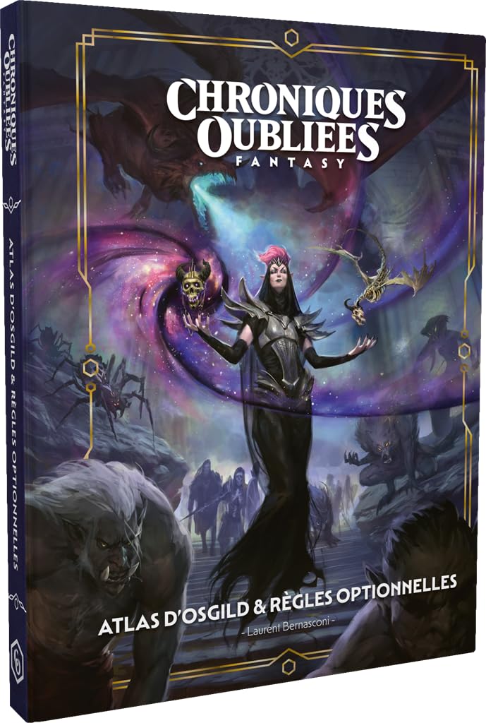 Black Book Editions Fantasy Forgotten Chronicles - Osgild Atlas and Optional Rules