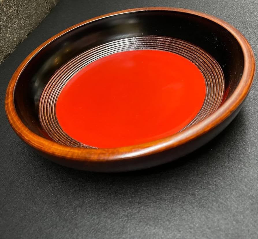 漆器 銘々皿 菓子皿 高木晃作/しこく彫 Amazon.co.jp: しこく彫 高木晃 香川の漆器 菓子器 菓子鉢 大鉢