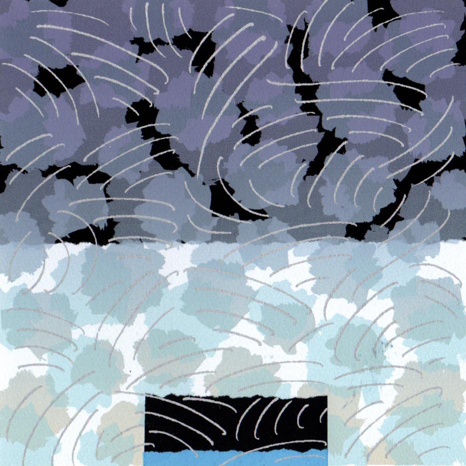 Amazon.co.jp: 南正雄 「ブリリアント(water)」 現代アート 絵画