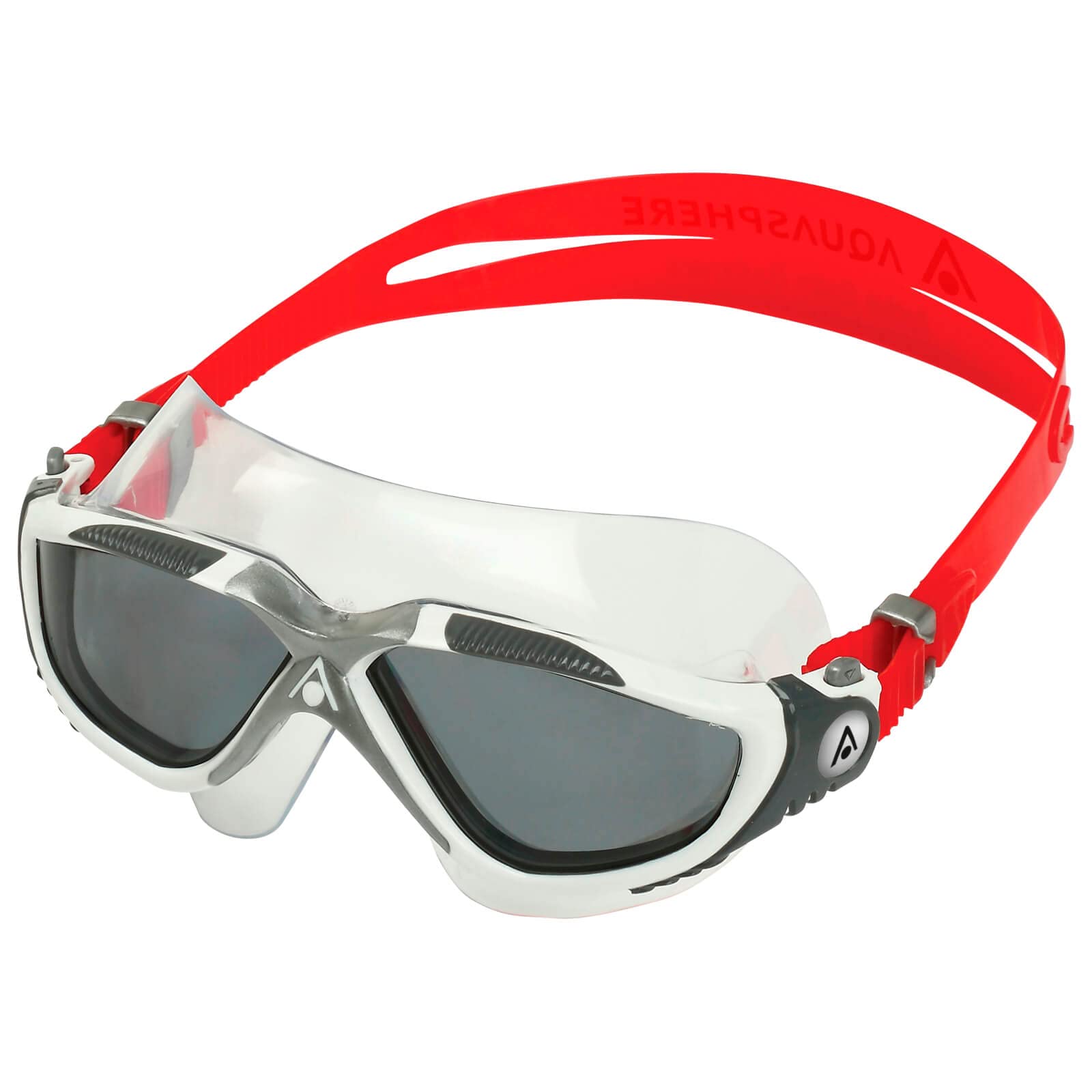 Aquasphere VISTA Adult Swimming Goggles red/white dark lens