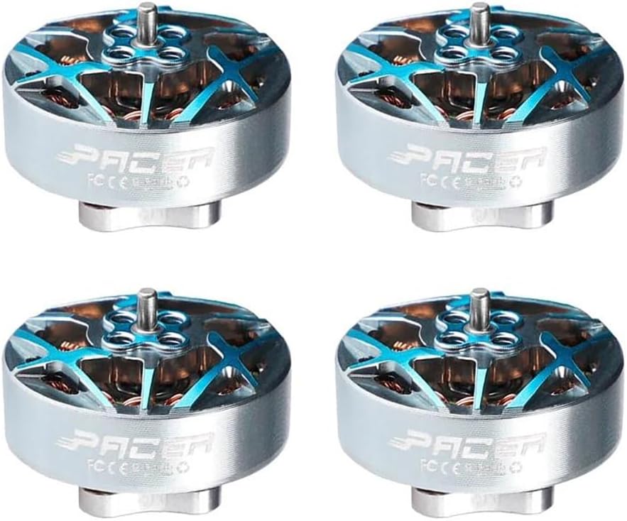 T-Motor P1604 1604 2850KV 3850KV Brushless Motor 4~6S Lipo 2mm Shaft Suitbable for 3.5inch Freestyle Enjoy Smooth Flight 250g Drones (4PCS P1604 3800KV)
