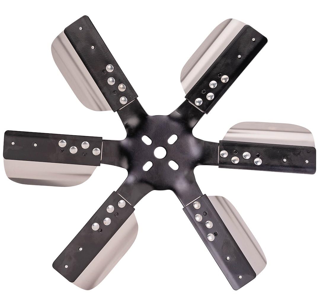 Amazon.com: Derale 17017 Heavy Duty Fan Blade Series 1000 17
