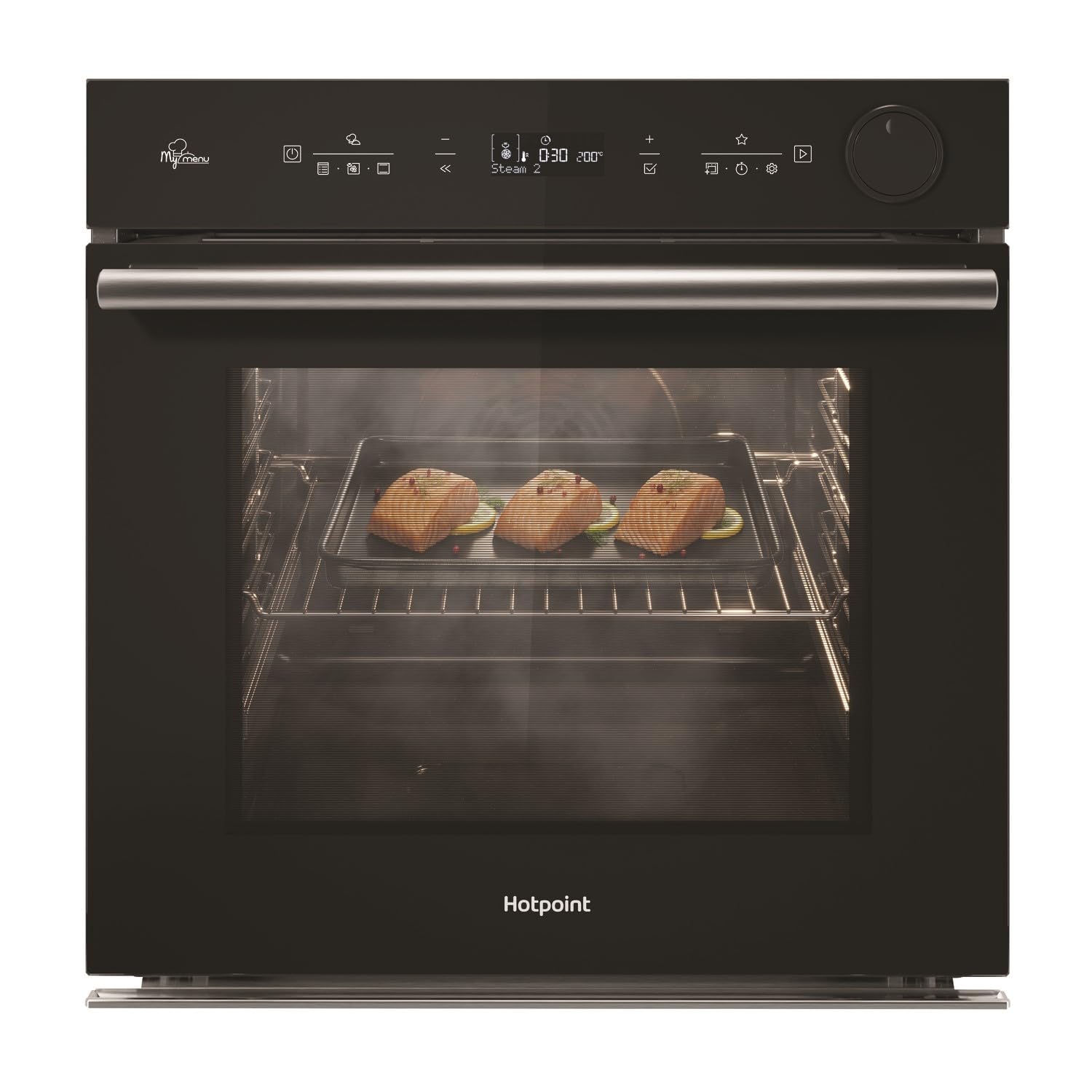 FK 61.1 X/HA Hotpoint/Ariston Forno Elettrico Da Incasso 59 Litri Classe A Inox P19117