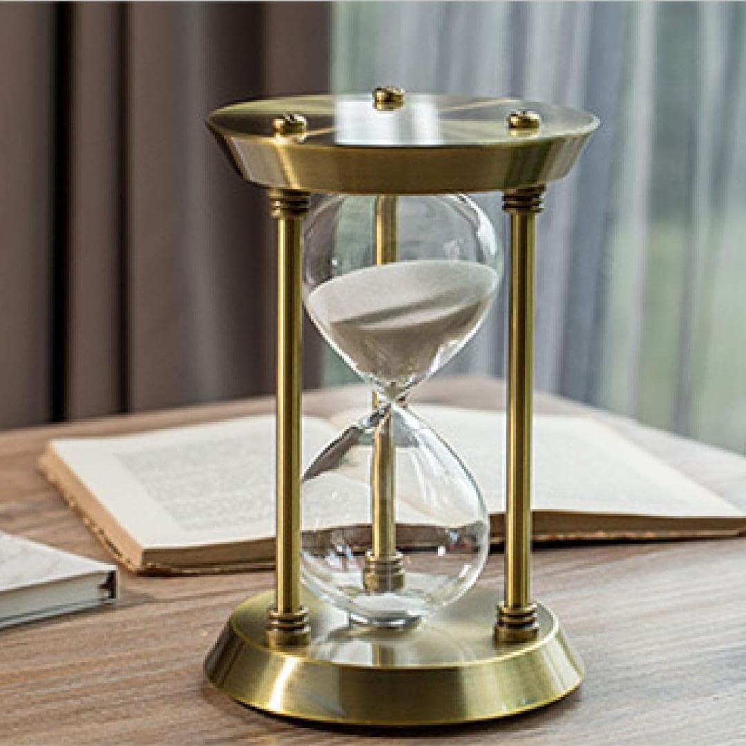 エレガントなデザイン 砂時計 アンティーク風 ブロンズ 【公式通販】