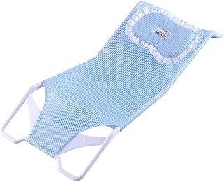 Soporte de baño para bebés | Silla de remojo de bebés ergonómica antideslizante para bañeras infantiles seguras y cómodas | Inserto de bañera recién nacido compacto para fregadero o