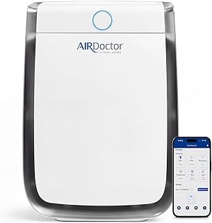 AIRDOCTOR 3500i Smart Air Purifier for Living Rooms & Bedrooms, 3-Stage Filtration with Pre-Filter, UltraHEPA, Carbon/VOC ... Price In India