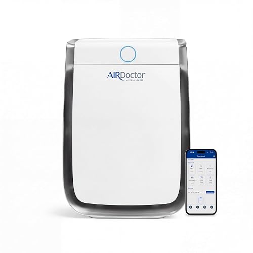 AIRDOCTOR AD3500 Smart App Air Purifier. Cleans Bedrooms, Large Rooms