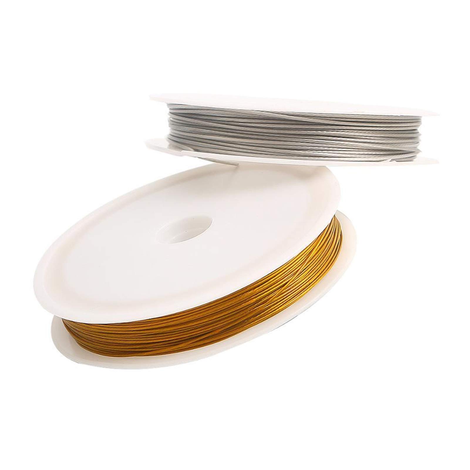 Lcuihong-Fil De Cuivre 5 Mètres/Rouleau De Fil D'aluminium En Aluminium Peint En Aluminium Peint De 2 Mm Pour La Fabrication De Bijoux à La Main