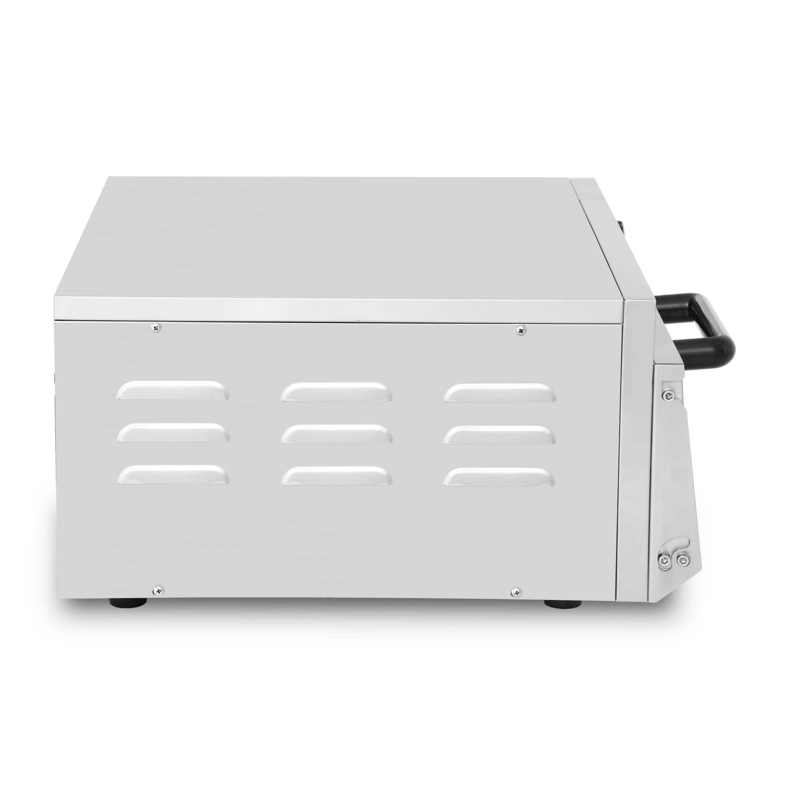 MBH Forno per pizza professionale elettrico a 1 camera per ristorazione. Piccolo forno per pizza industriale per bar e ristorante
