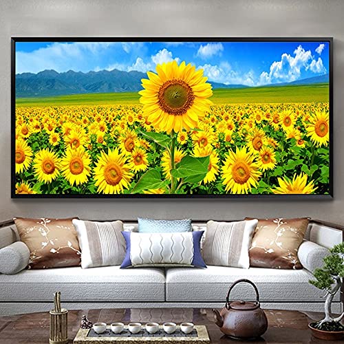 Peinture au numero diamant tournesol pour reussir facilement sa deco 5D