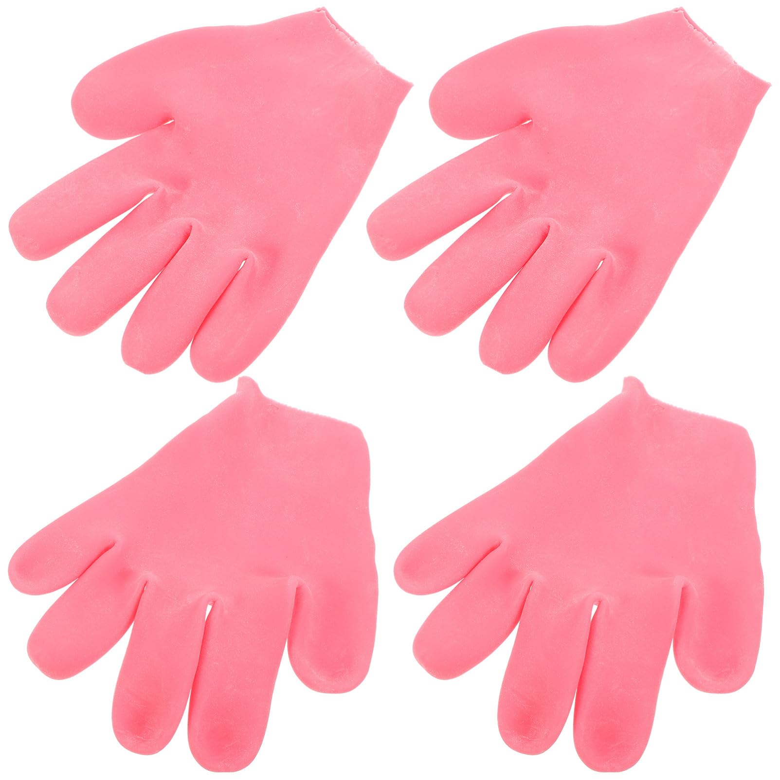 TOVINANNA 2 Pairs Moisturizing Lotion Gloves for Women Overnight Hand Care Gloves for Dry Hands Hydration Comfortable Fit for Nourishing Skincare