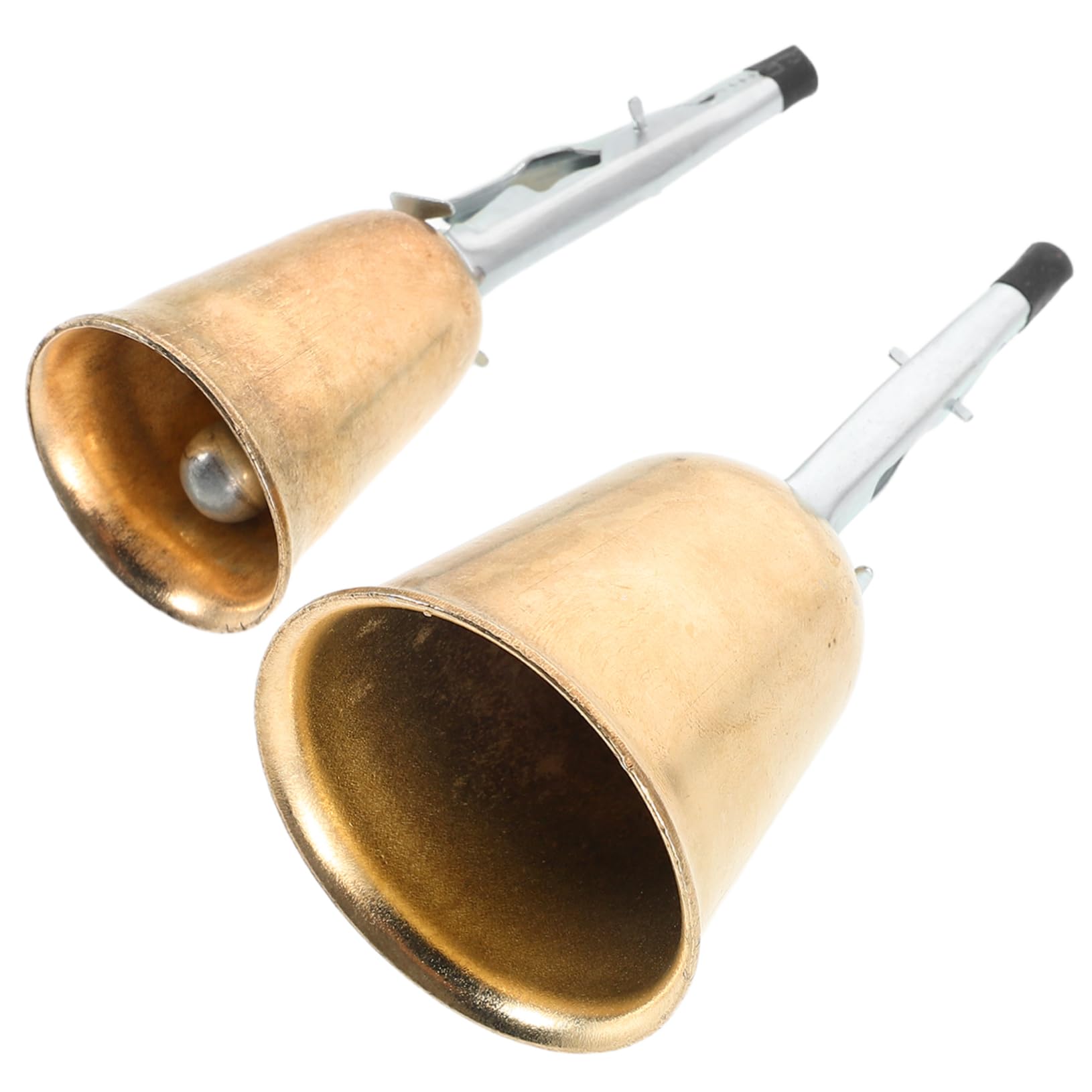 Gogogmee Rod Bells for Fishing 2pcs Metal Fishing Bells Sound Alarm for Catch Alerts