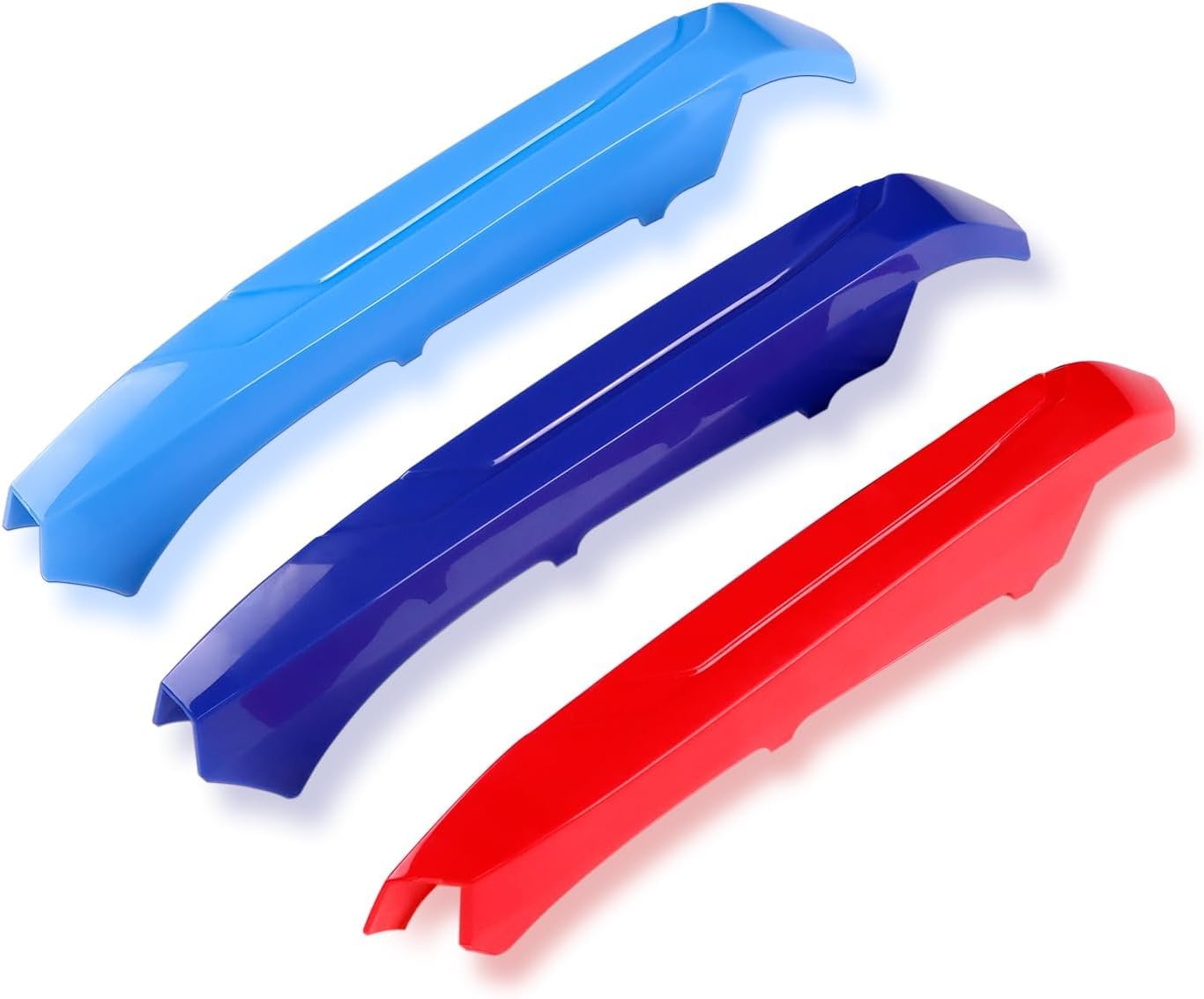 Biznon BizTech ® Clip In Grille Inserts Compatible with BMW X1 U11 2023-up 5-Beams Bonnet Hood Kidney Sport Stripes Cover