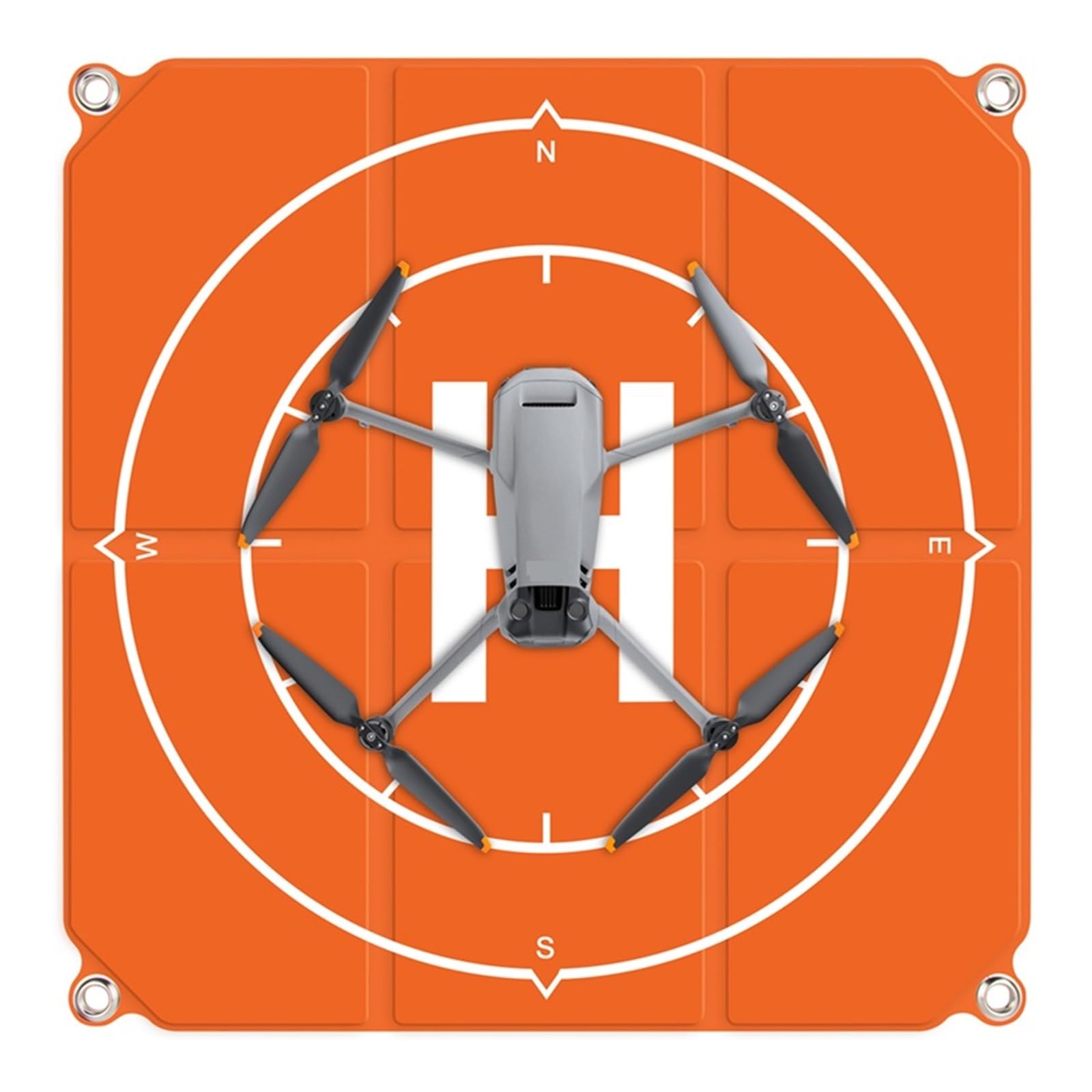 Składana podkładka do lądowania drona 50/56/65/80 cm do DJI Mavic 3 Pro/Mavic 3/Mini 4 Pro/Air 3S/Avata 2, wodoodporna lądowisko quadcoptera ze słupkami naziemnymi, akcesoria do przenośnych