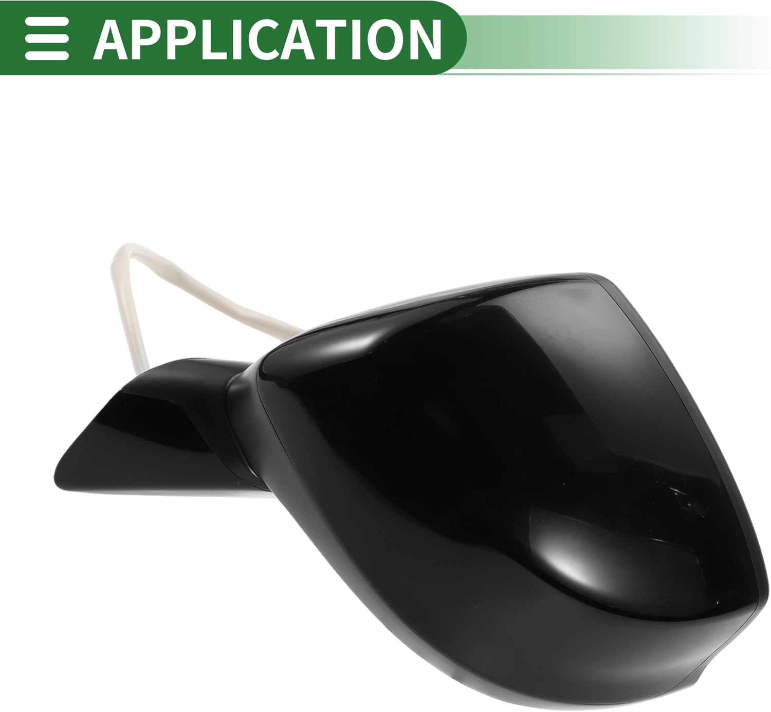 Motoforti 5Pins Left Driver Side Door Mirror Replace Side View Mirror Assembly for Honda Civic 2012 2013 2014 2015 Power Heated Mirror Adjustment