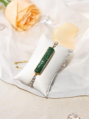 Miniatura 10 de Pulsera inteligente para mujeresniñas, diseño de lujo con diamantes de colores, rastreador de salud y fitness 247 frecuencia cardíaca,