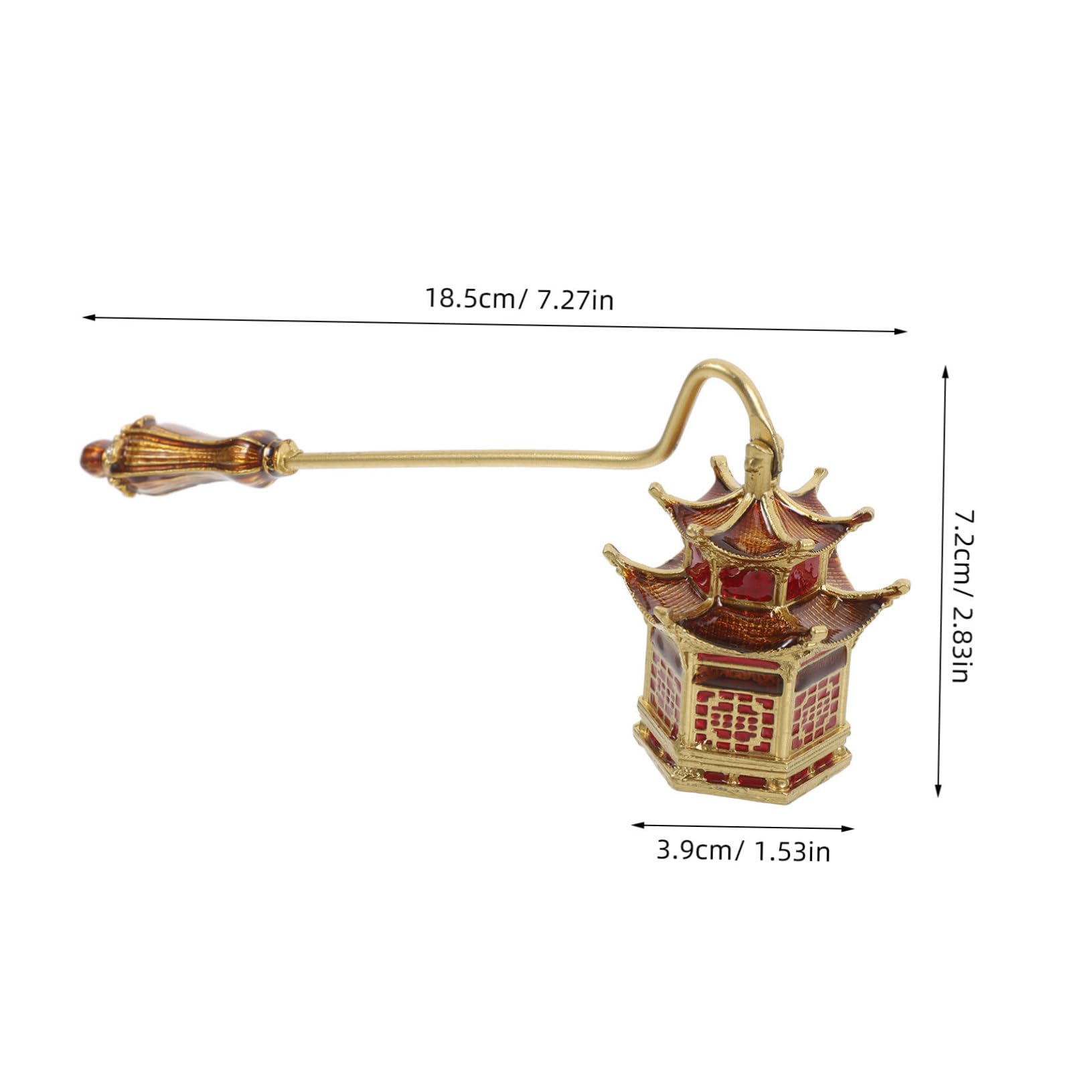 Happyyami Candle Cover Tool Vintage Metal Candle Extinguisher Snuffer Efficient Smoke Odor Prevention Nonslip Handle