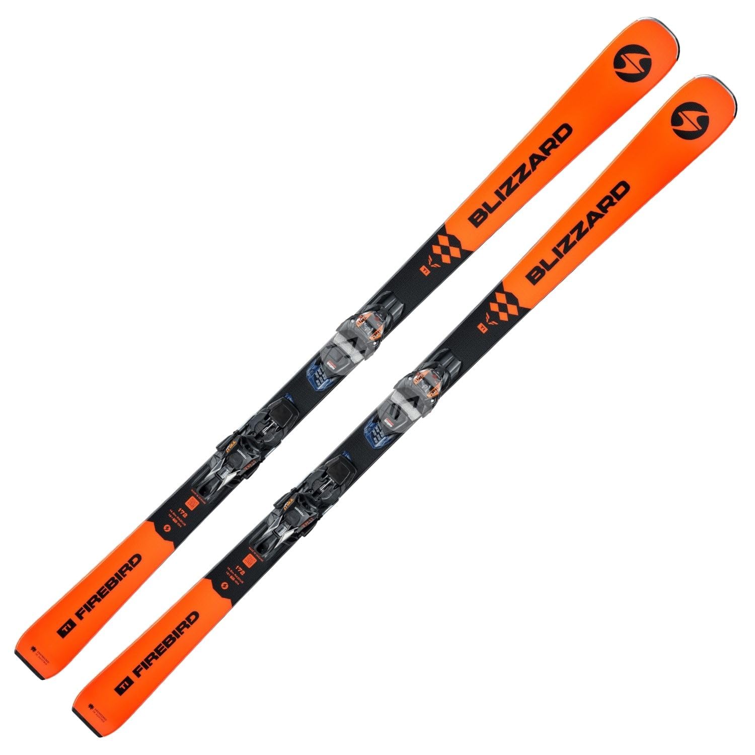 Sci alpino Carvingski – Blizzard Firebird Ti – Full Camber Rocker, con rilegatura TP 11 Light Demo Z3 – 11 – per piloti avanzati e buoni – adatto per piste preparate