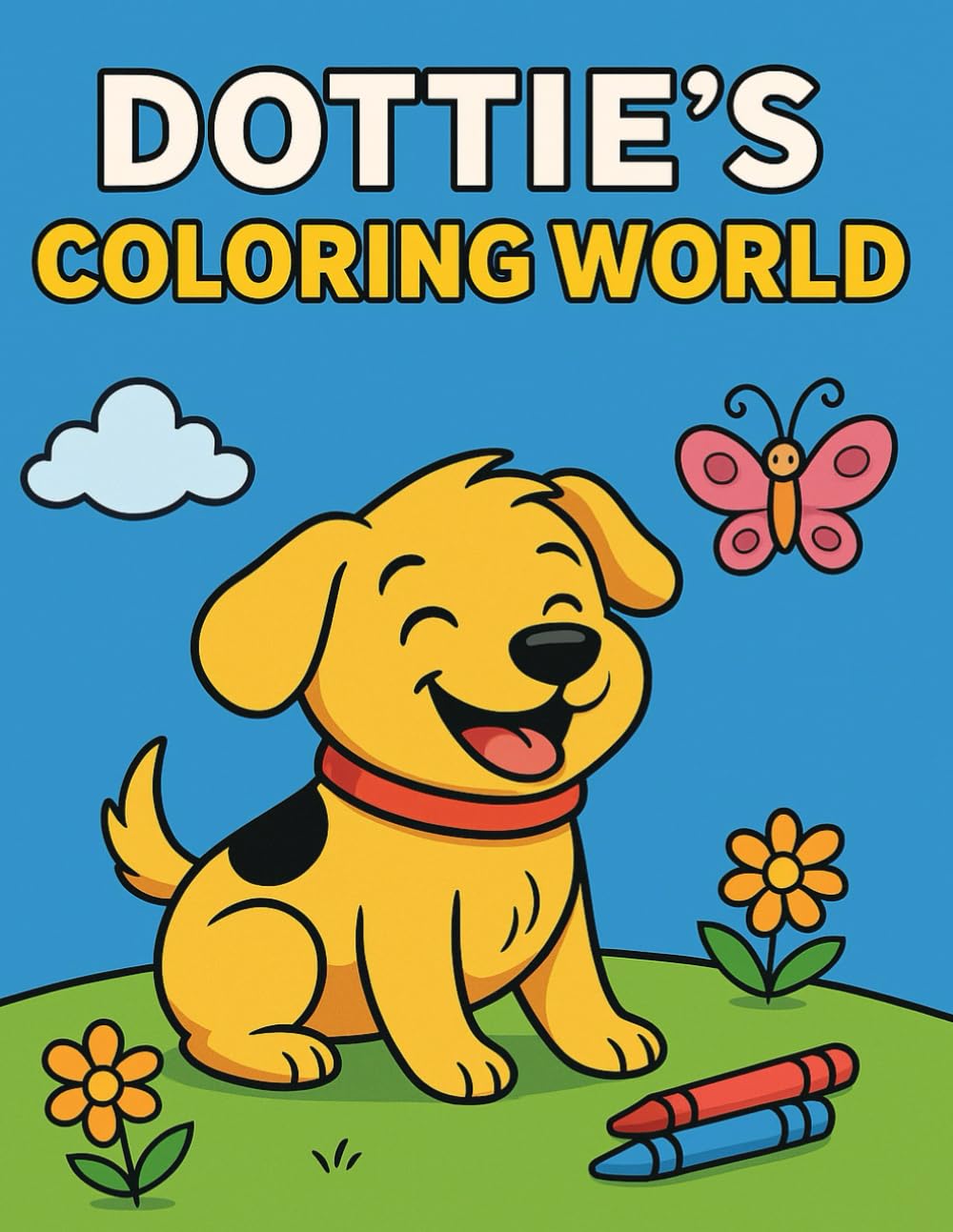 Dottie’s Coloring World: A Fun Puppy Coloring Adventure for Kids Ages 3–8