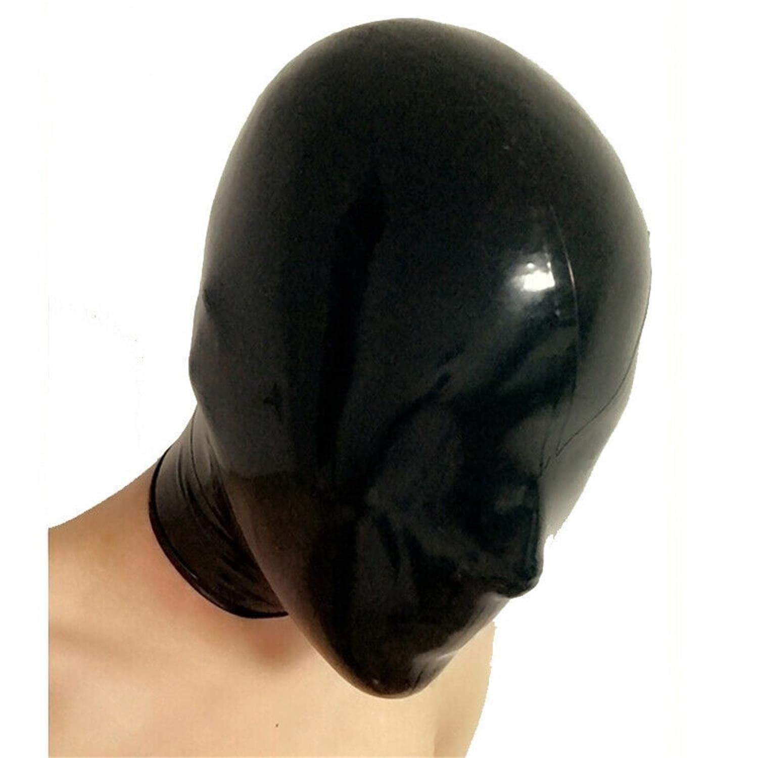Látex Cabeza Cubrir,Látex máscara de cabeza,Capucha de goma para Cosplay Fiesta ropa de club