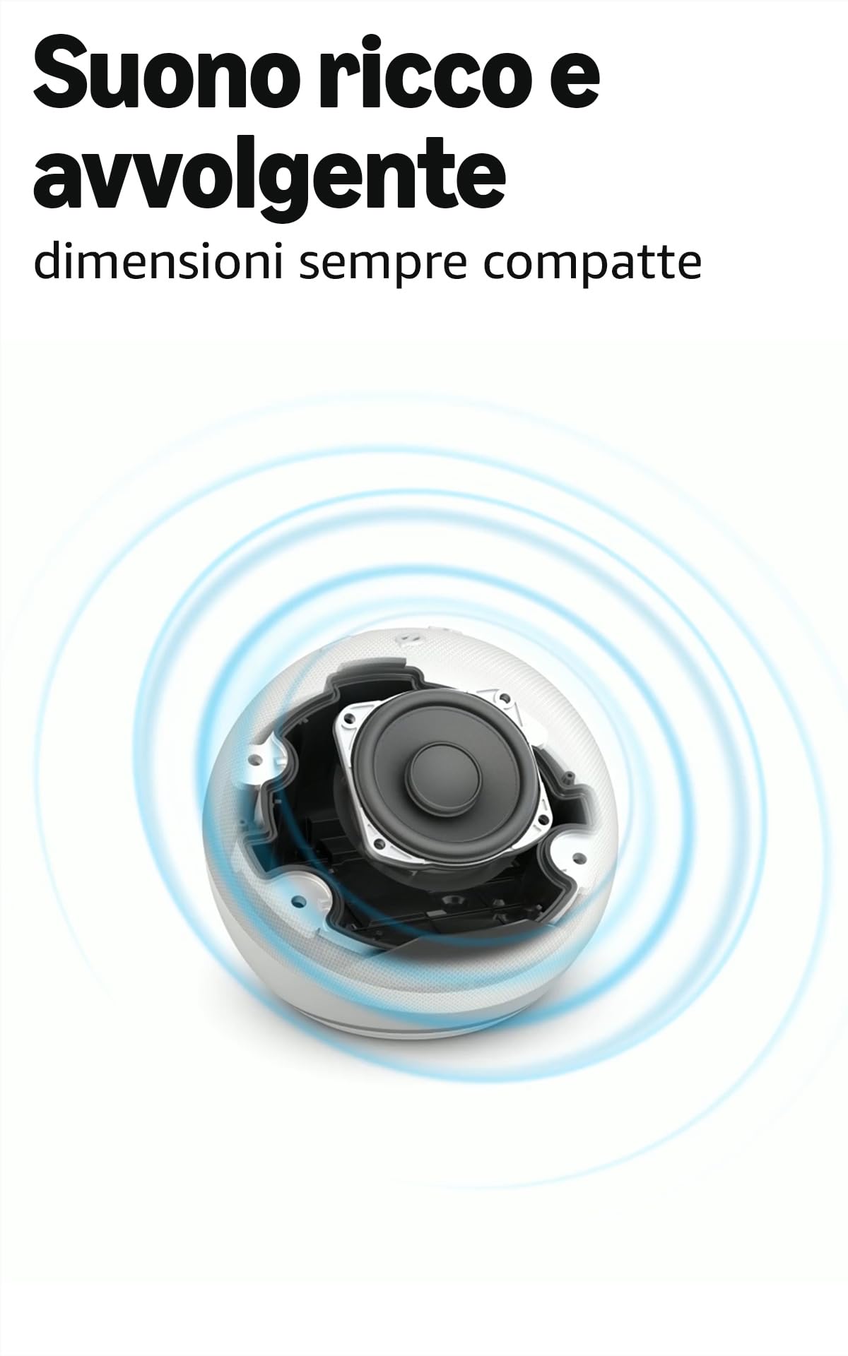 Echo Dot (Ultimo modello) | Altoparlante intelligente Wi-Fi e Bluetooth, suono più potente e dinamico, con Alexa | Antracite