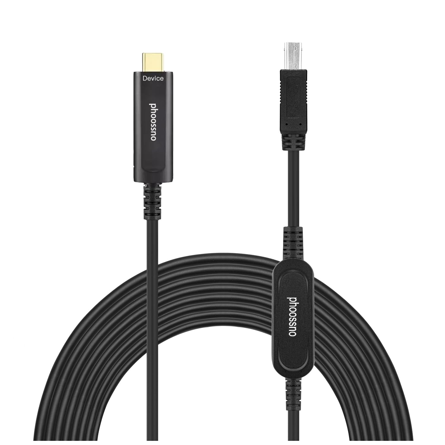 Amazon.com: phoossno USB 3.2 Fiber Optic Cable 10Gbps 33ft, 0