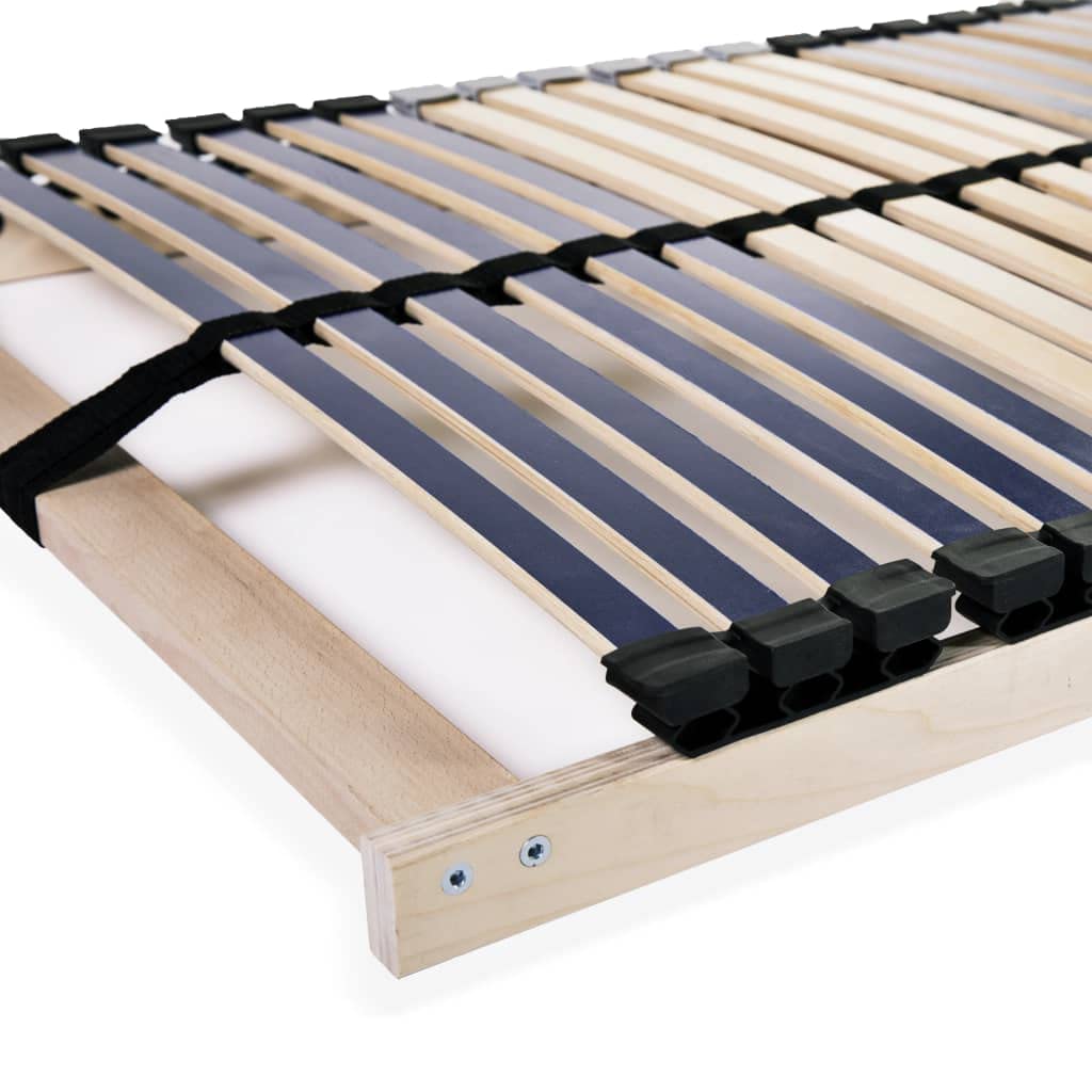 Reti A Doghe 2 Pz 7 Zone - Rete Letto Doghe Con 42 Doghe In Legno 90x200 Cm Bv741152 Bonnevie 67959765