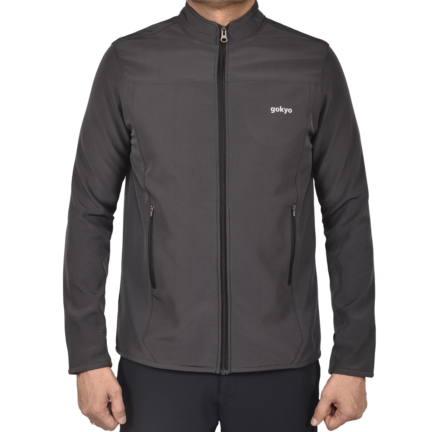 Kaza Soft Shell Insulated Fleece Jacket for Men – Windproof, Water Resistant Mid-Layer for 0°C to 15°C Outdoors-image-9