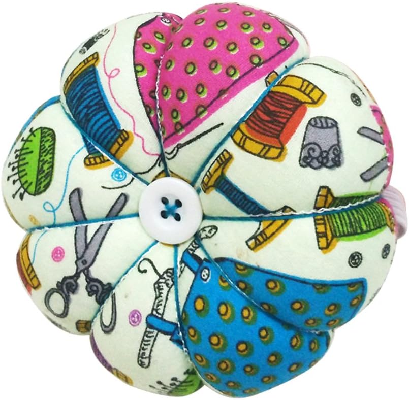 Pin Cushion Wrist Pumpkin Pin Cushions Wearable Sewing Needle Pincushions for Needlework - Sewing Pattern Green