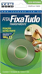 Fita Acrílica Dupla Face Interno 12MMX2M Blister