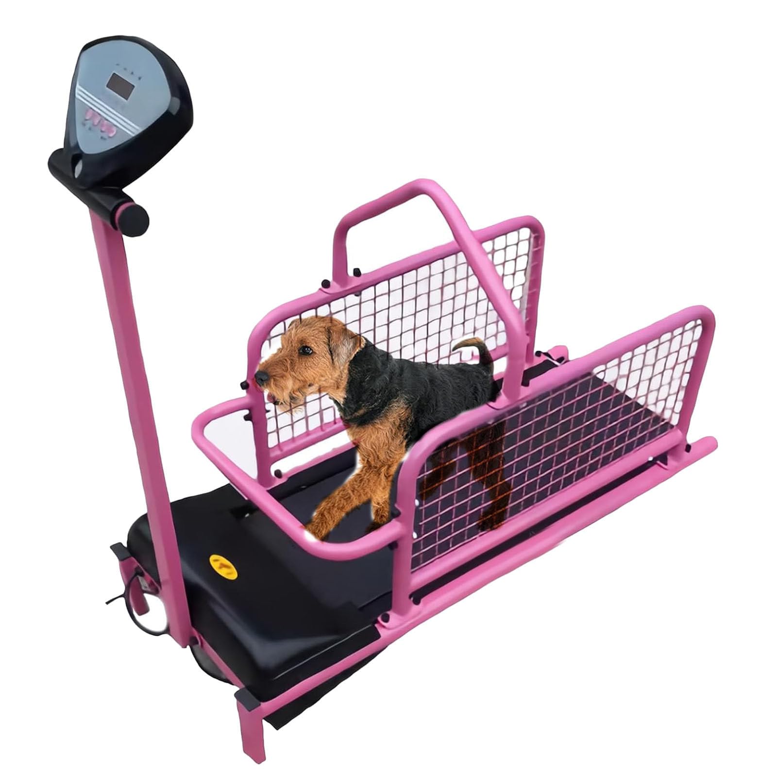 Hundelaufband, Haustier-Hundelaufmaschine für kleine und mittelgroße Hunde, Hundelaufband-Haustier-Trainingsgerät für Hundetraining im Innen- und Außenbereich, bis zu 79 kg